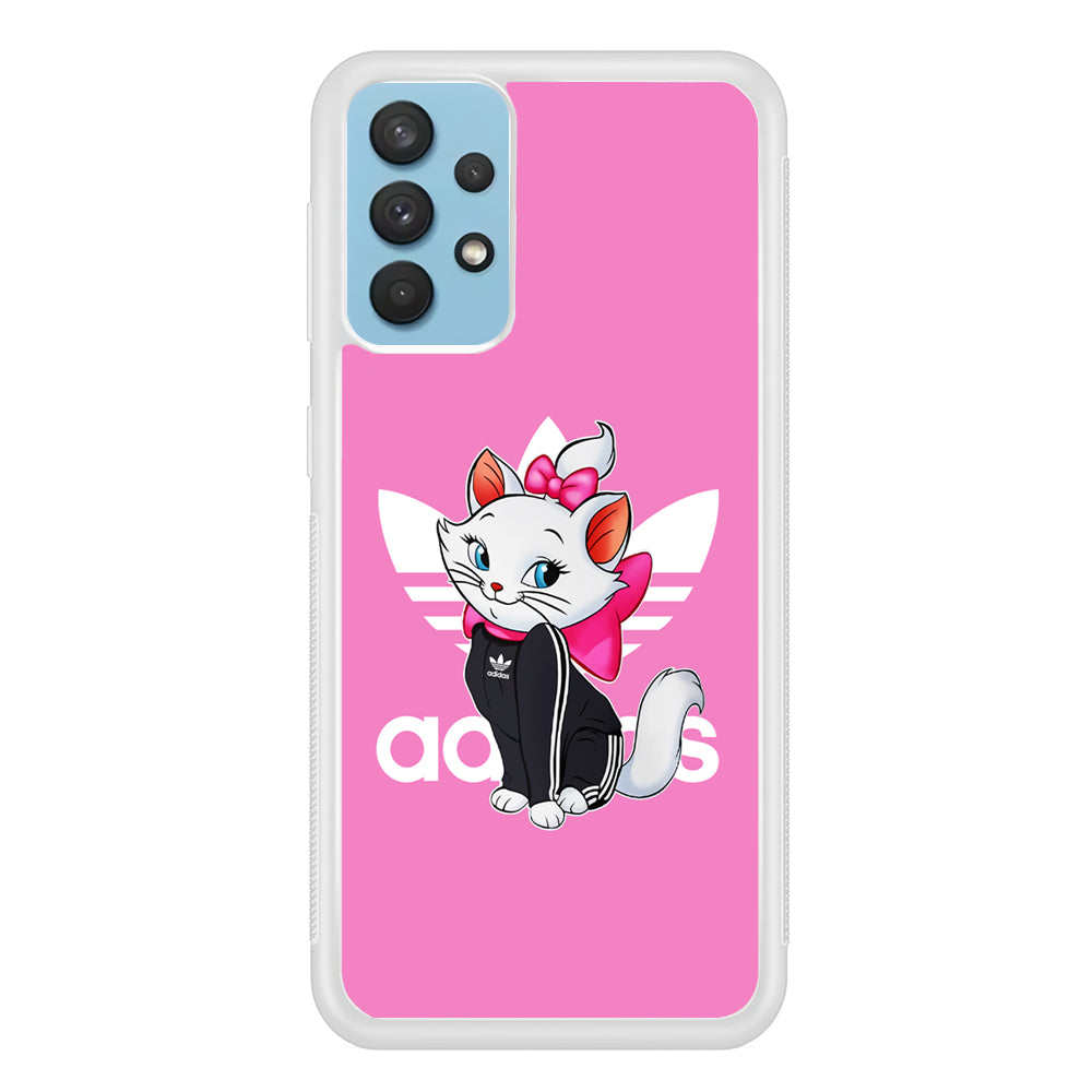 Adidas Marie The White Kitten Samsung Galaxy A32 Case