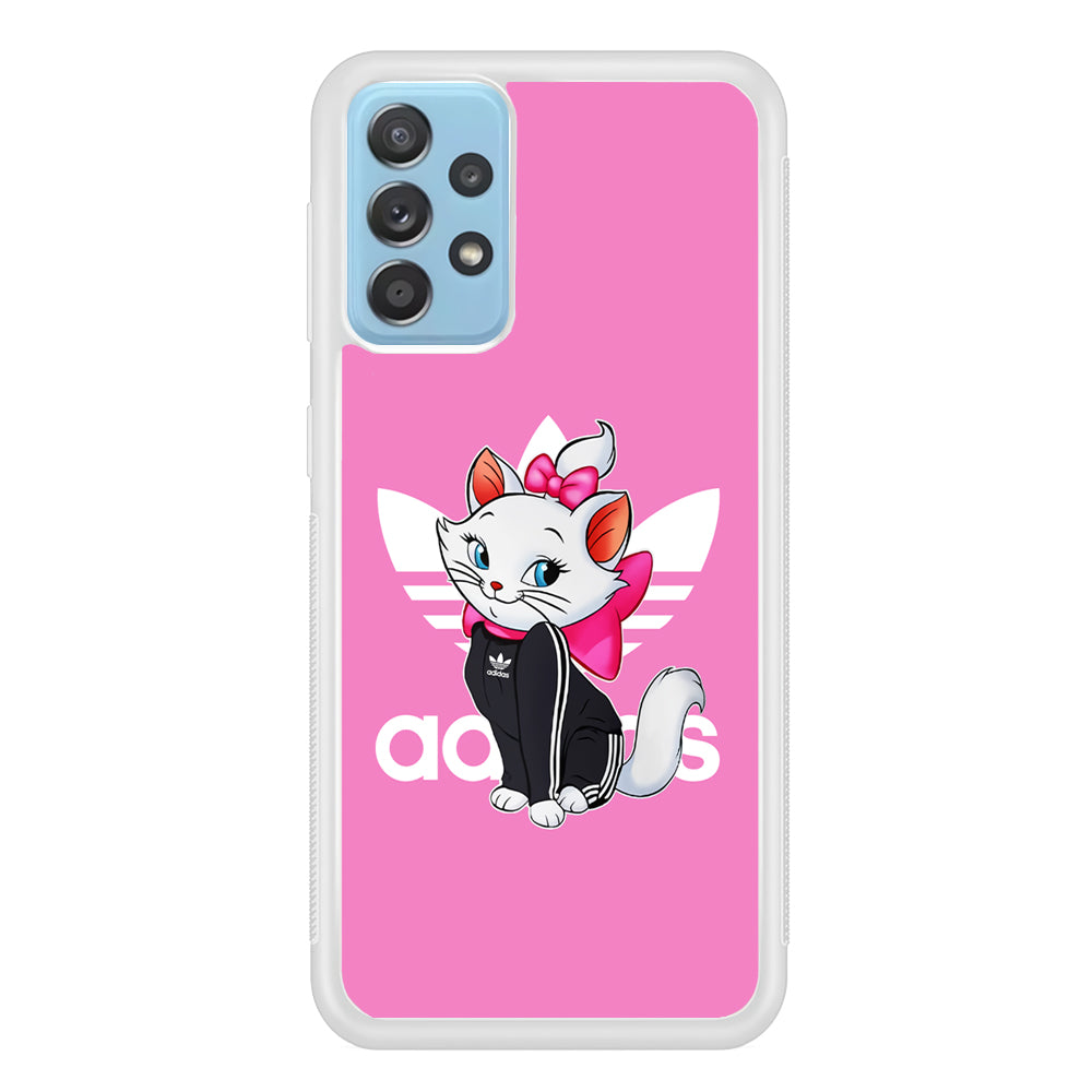 Adidas Marie The White Kitten Samsung Galaxy A52 Case