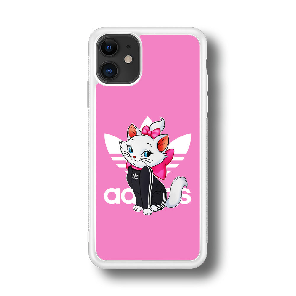 Adidas Marie The White Kitten iPhone 11 Case