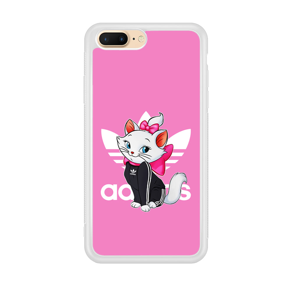 Adidas Marie The White Kitten iPhone 7 Plus Case