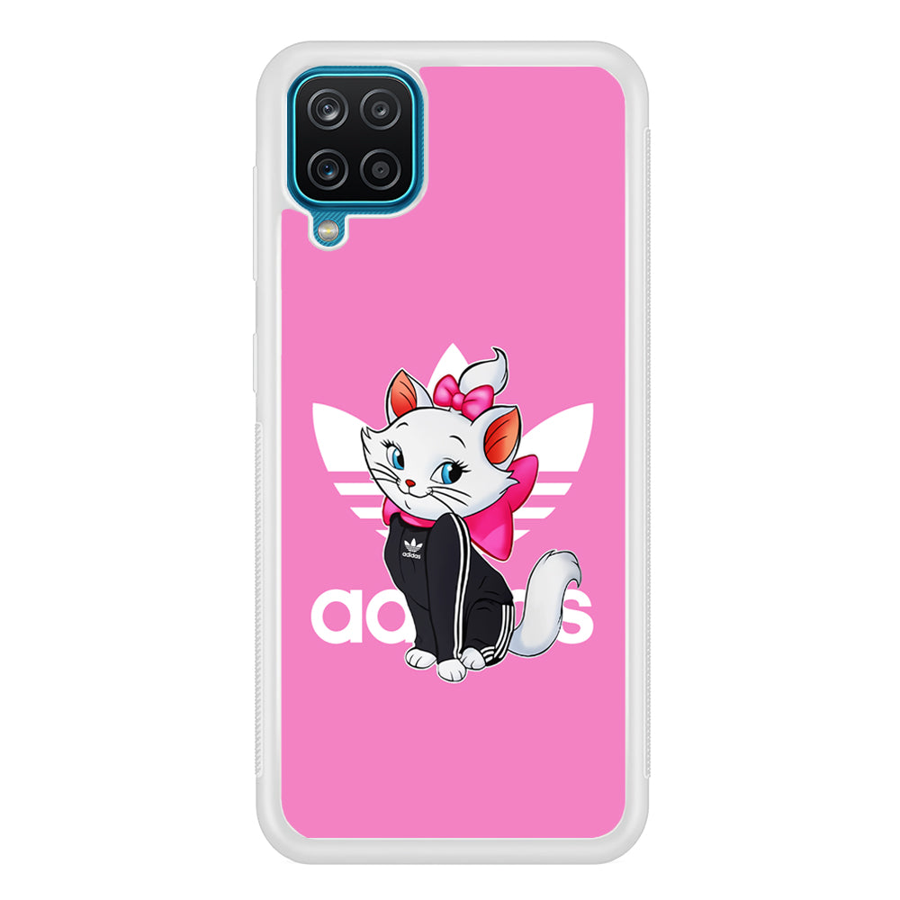 Adidas Marie The White Kitten Samsung Galaxy A12 Case