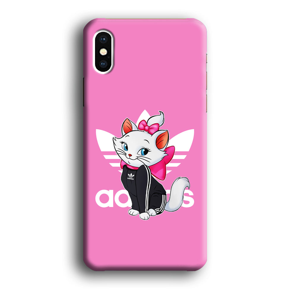 Adidas Marie The White Kitten iPhone Xs Case