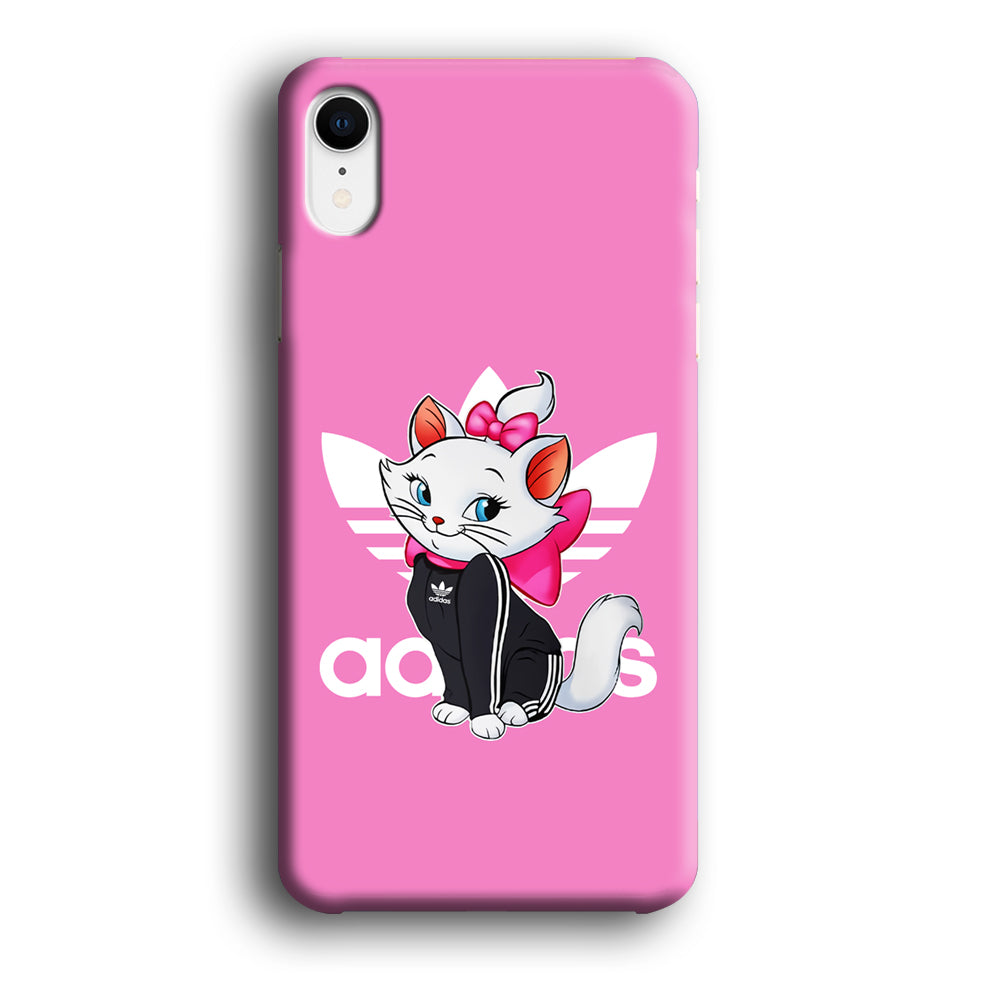 Adidas Marie The White Kitten iPhone XR Case