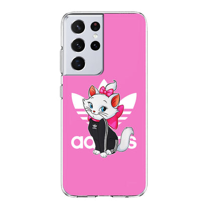 Adidas Marie The White Kitten Samsung Galaxy S23 Ultra Case