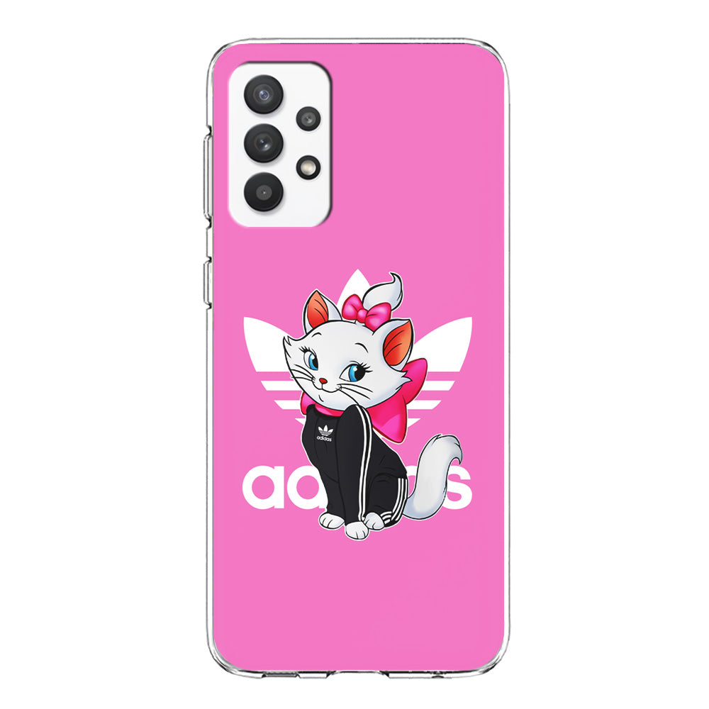 Adidas Marie The White Kitten Samsung Galaxy A32 Case