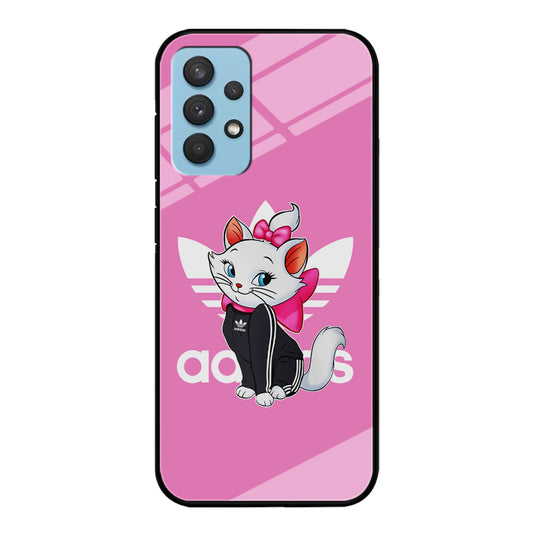 Adidas Marie The White Kitten Samsung Galaxy A32 Case