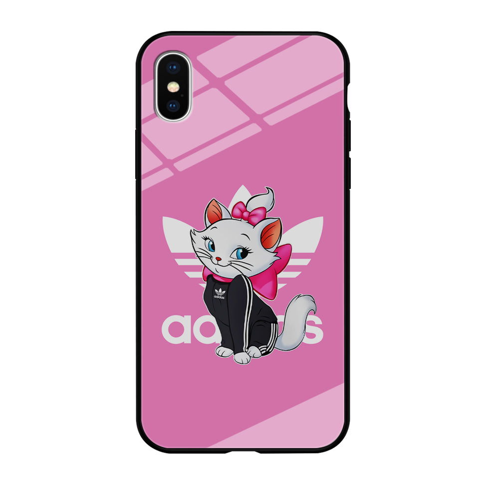 Adidas Marie The White Kitten iPhone Xs Case