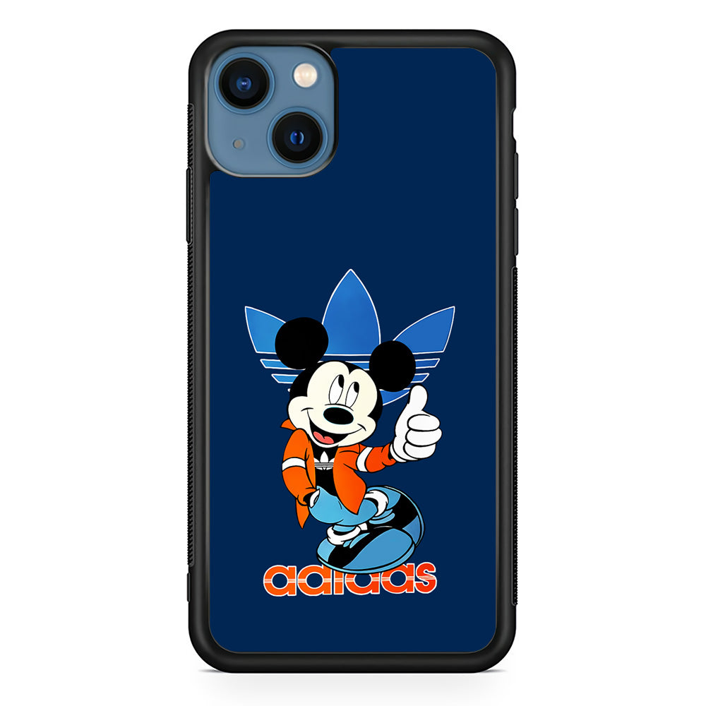 Adidas Mickey Mouse Stylish iPhone 13 Mini Case