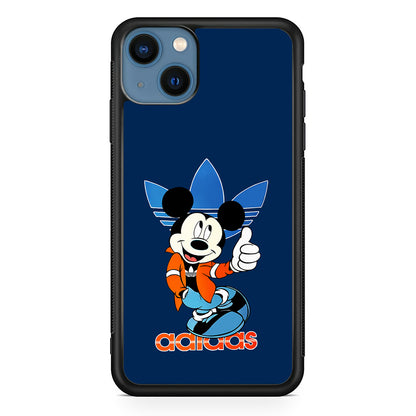 Adidas Mickey Mouse Stylish iPhone 15 Case