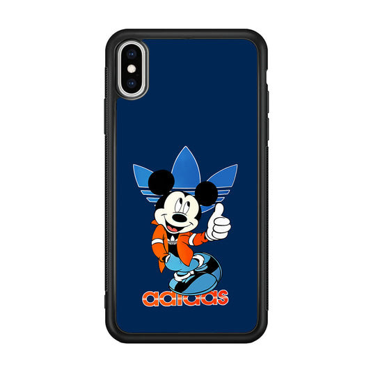 Adidas Mickey Mouse Stylish iPhone Xs Max Case-Mobile Phone Case-Altracase