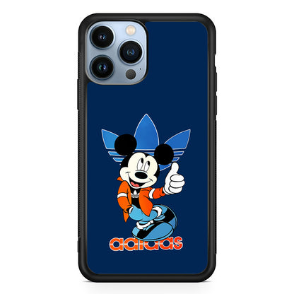 Adidas Mickey Mouse Stylish iPhone 15 Pro Max Case