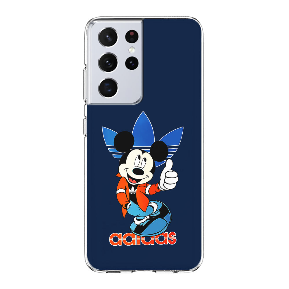 Adidas Mickey Mouse Stylish Samsung Galaxy S22 Ultra Case