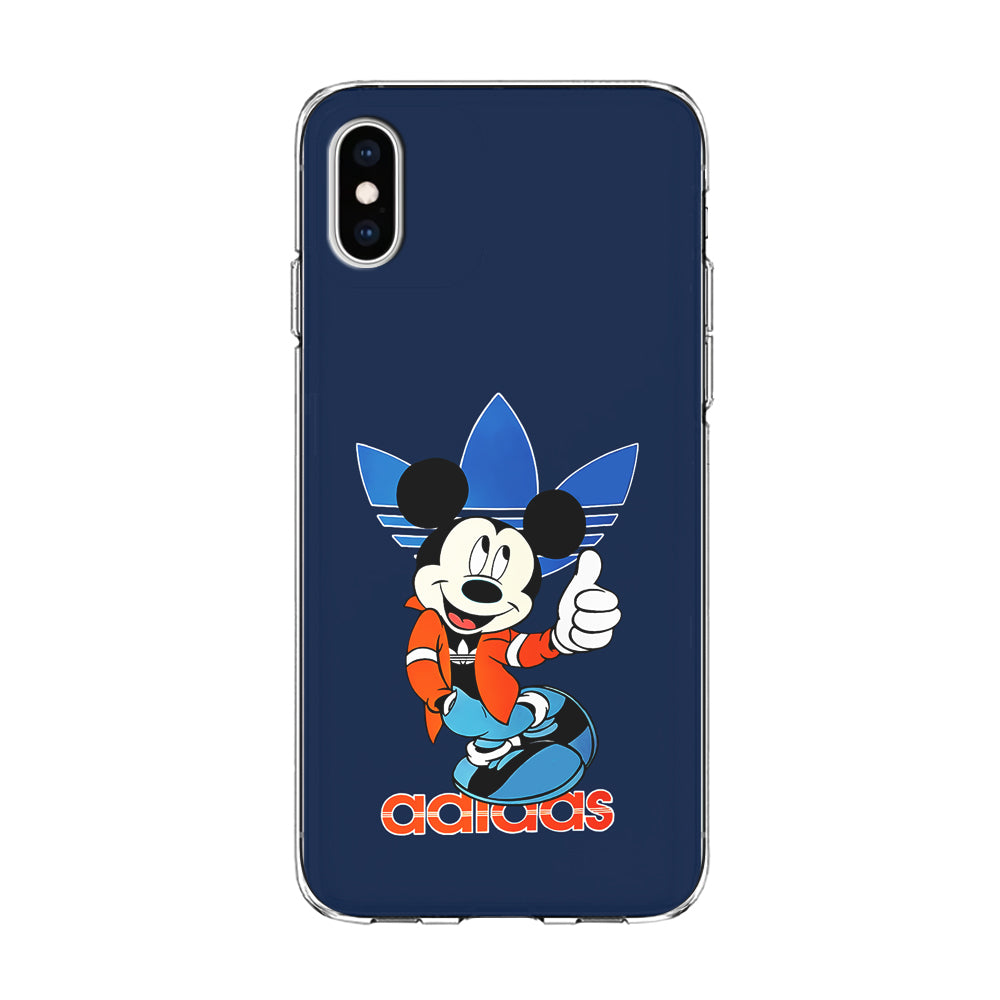 Adidas Mickey Mouse Stylish iPhone Xs Case