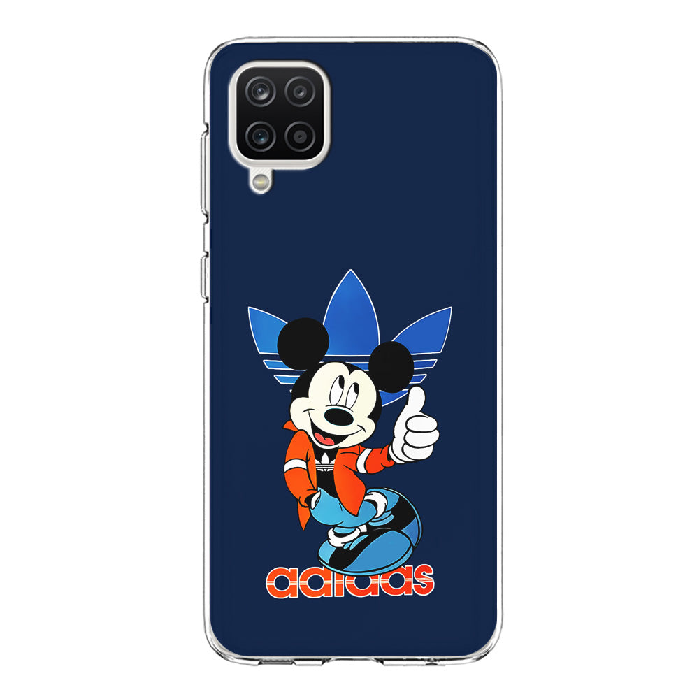 Adidas Mickey Mouse Stylish Samsung Galaxy A12 Case