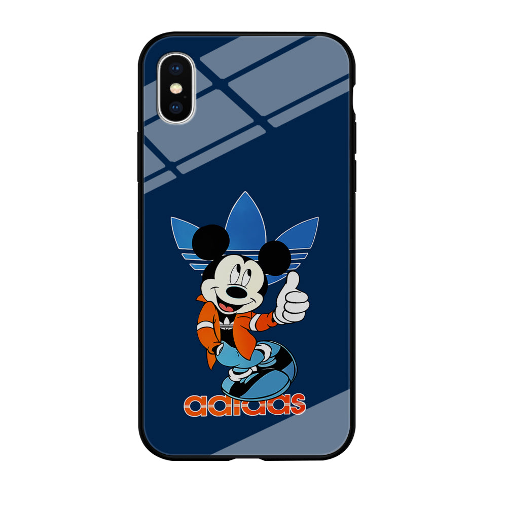 Adidas Mickey Mouse Stylish iPhone Xs Case