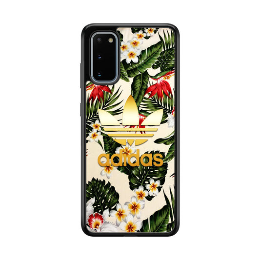 Adidas Nature Fusion Samsung Galaxy S20 Case-Mobile Phone Case-Rubber Black (2D Case)-Altracase