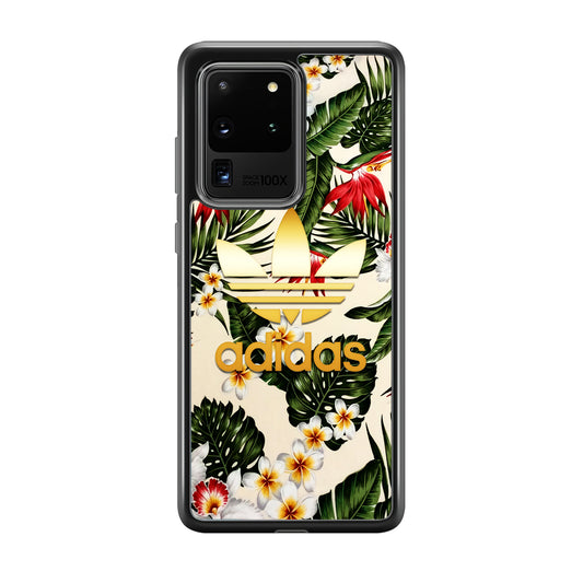 Adidas Nature Fusion Samsung Galaxy S20 Ultra Case-Mobile Phone Case-Rubber Black (2D Case)-Altracase