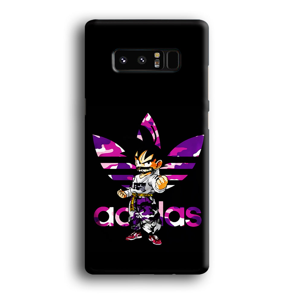 Adidas Purple Camo Son Goku Samsung Galaxy Note 8 Case