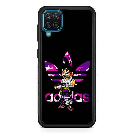 Adidas Purple Camo Son Goku Samsung Galaxy A12 Case