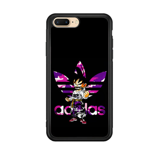 Adidas Purple Camo Son Goku iPhone 8 Plus Case-Mobile Phone Case-Altracase