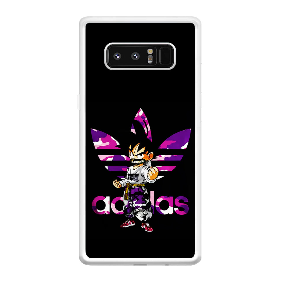 Adidas Purple Camo Son Goku Samsung Galaxy Note 8 Case