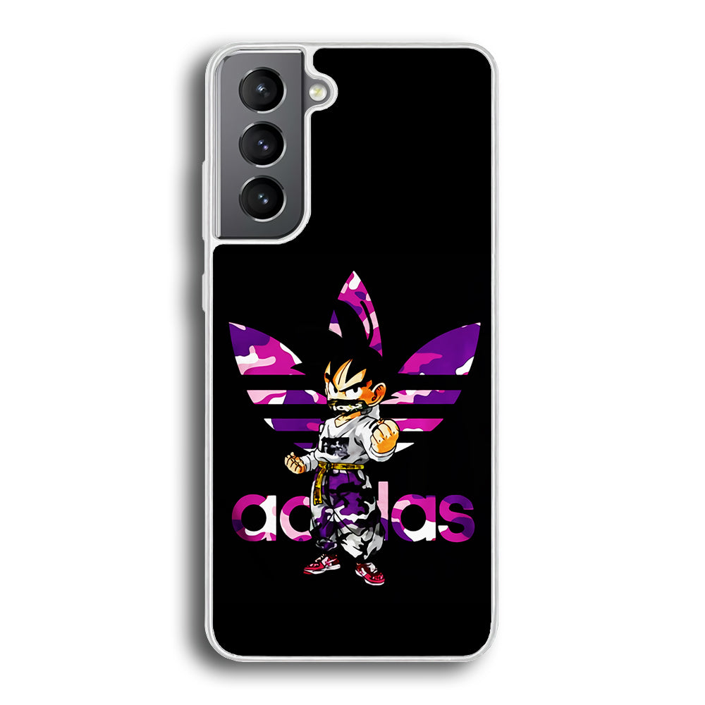 Adidas Purple Camo Son Goku Samsung Galaxy S24 Case