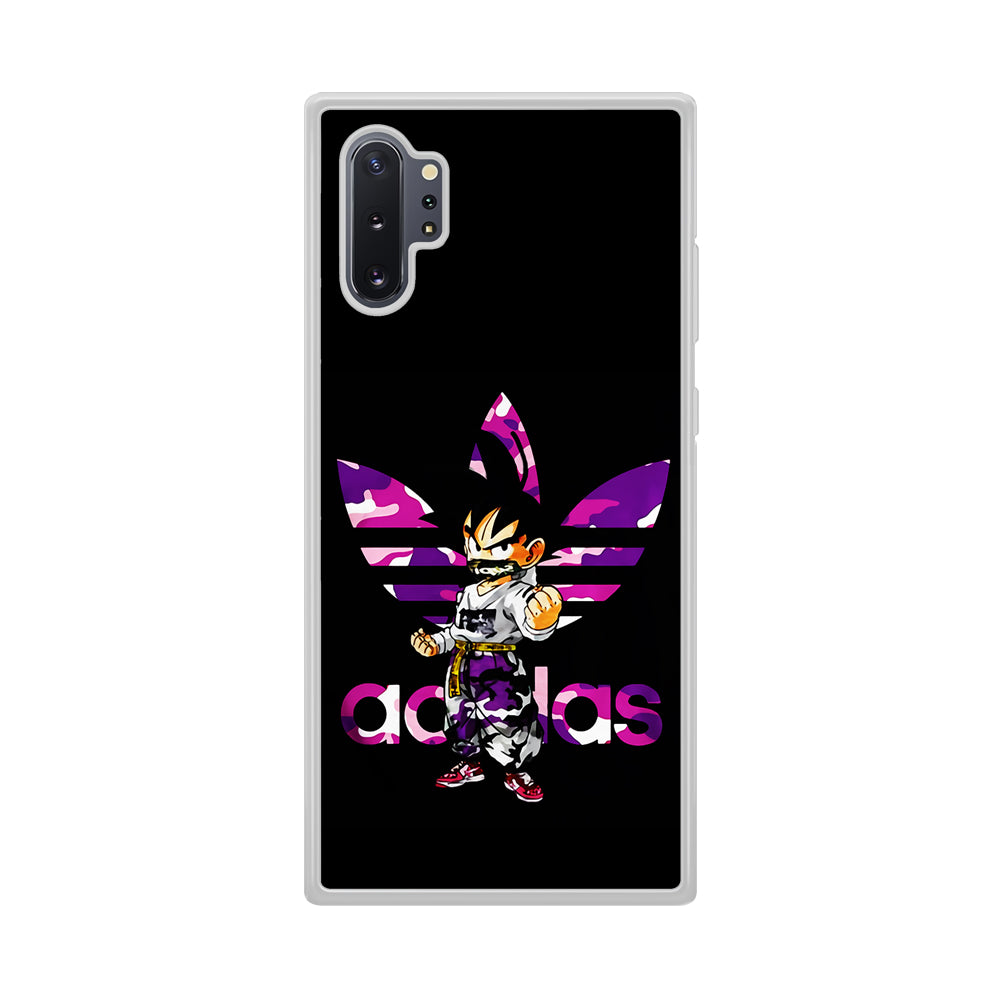 Adidas Purple Camo Son Goku Samsung Galaxy Note 10 Plus Case