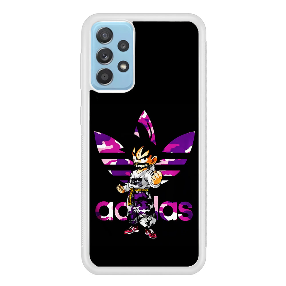 Adidas Purple Camo Son Goku Samsung Galaxy A52 Case