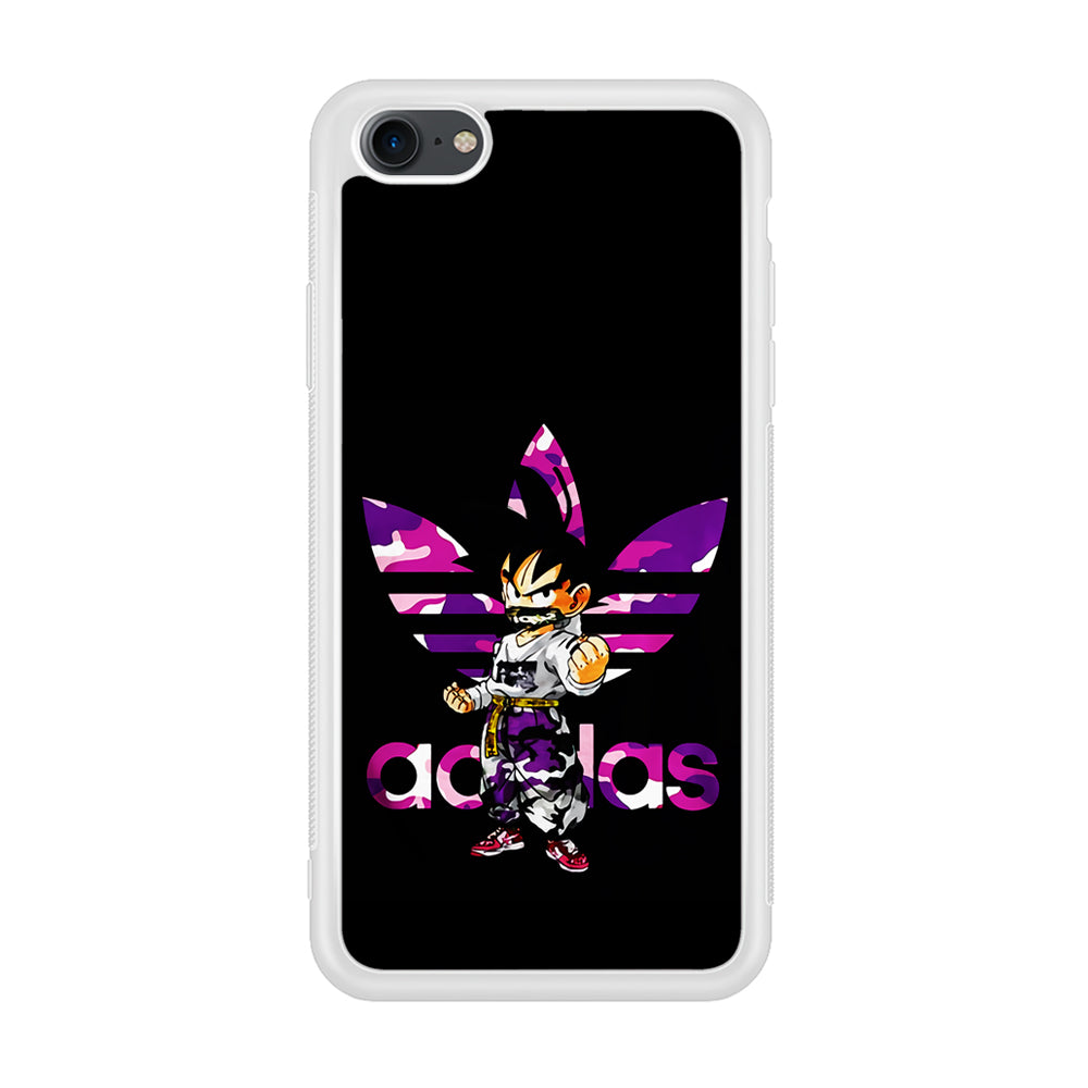 Adidas Purple Camo Son Goku iPhone SE 2020 Case