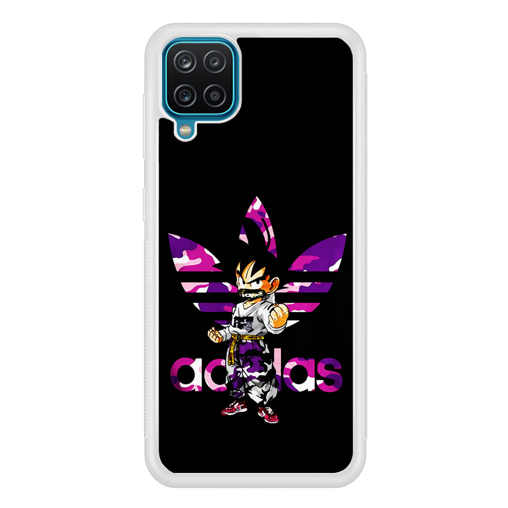 Adidas Purple Camo Son Goku Samsung Galaxy A12 Case