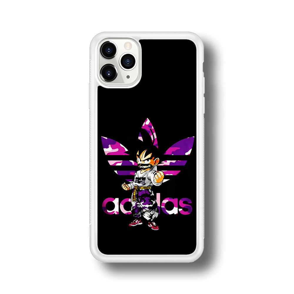 Adidas Purple Camo Son Goku iPhone 11 Pro Max Case