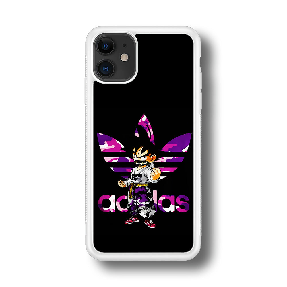 Adidas Purple Camo Son Goku iPhone 11 Case