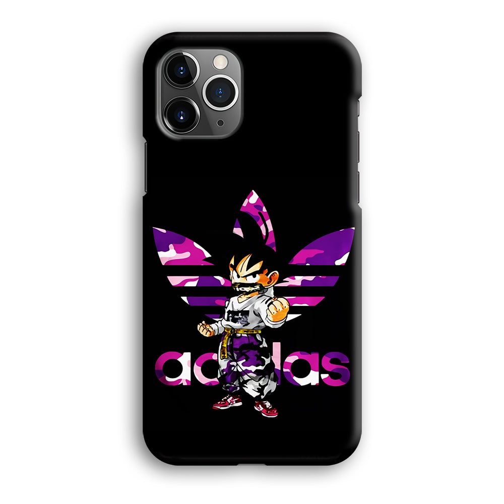 Adidas Purple Camo Son Goku iPhone 12 Pro Case