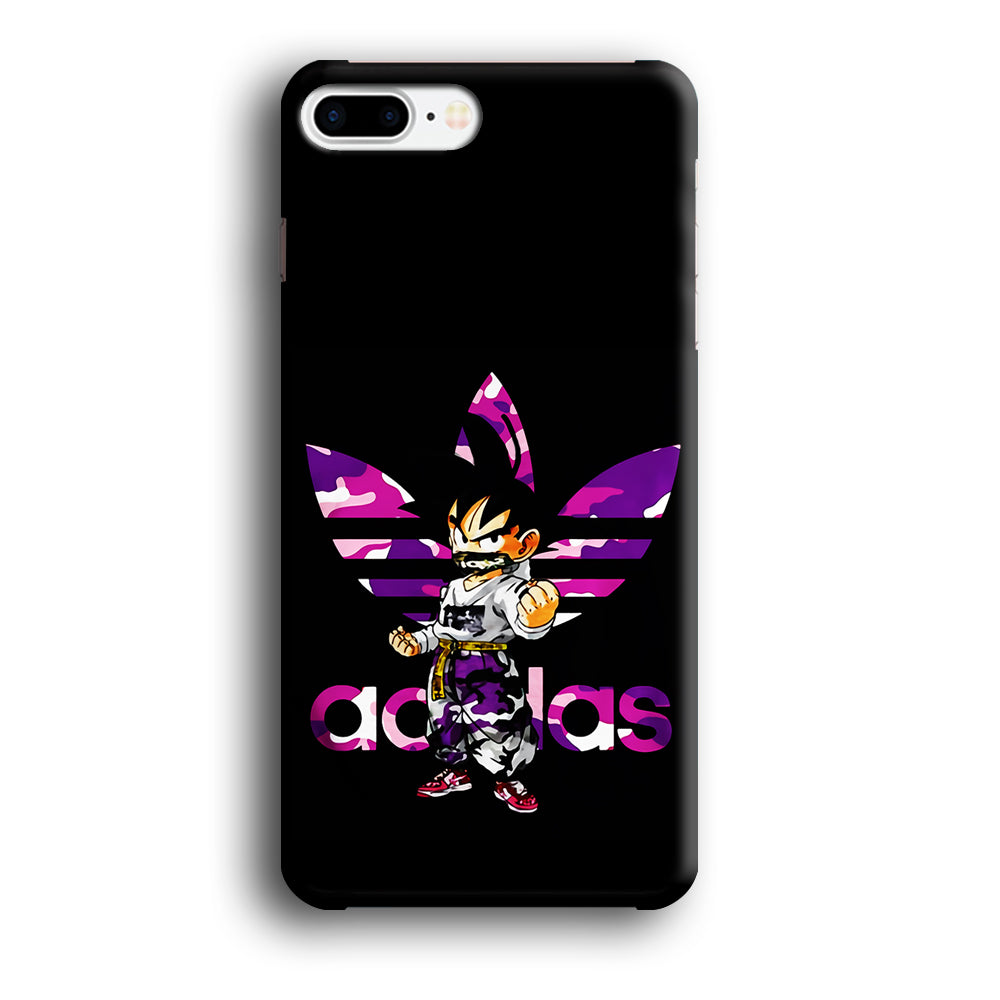 Adidas Purple Camo Son Goku iPhone 8 Plus Case