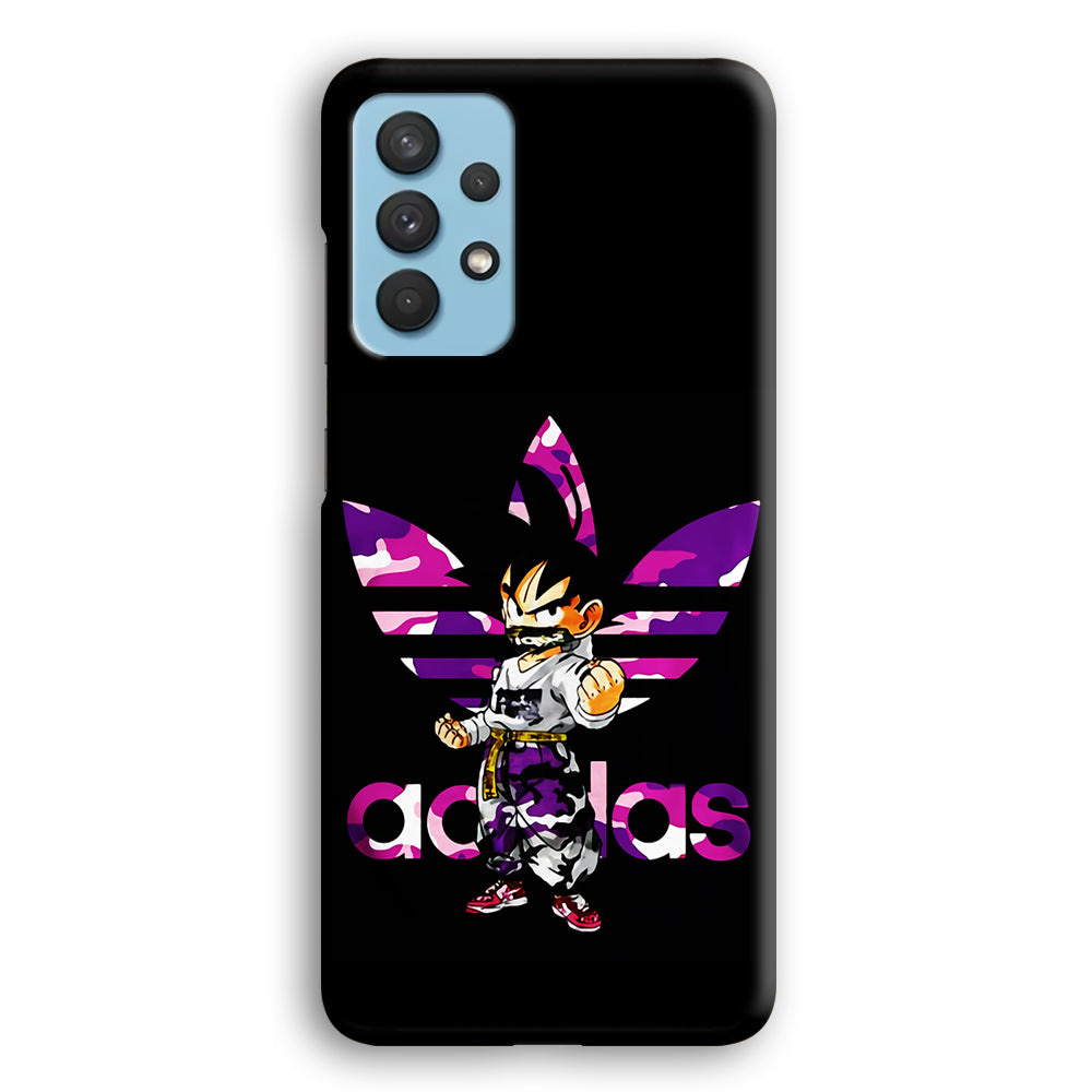 Adidas Purple Camo Son Goku Samsung Galaxy A32 Case