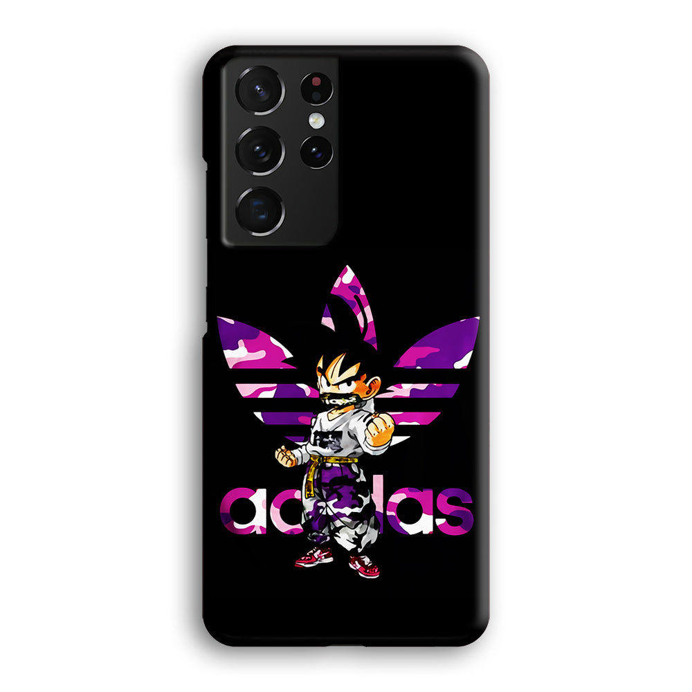 Adidas Purple Camo Son Goku Samsung Galaxy S22 Ultra Case