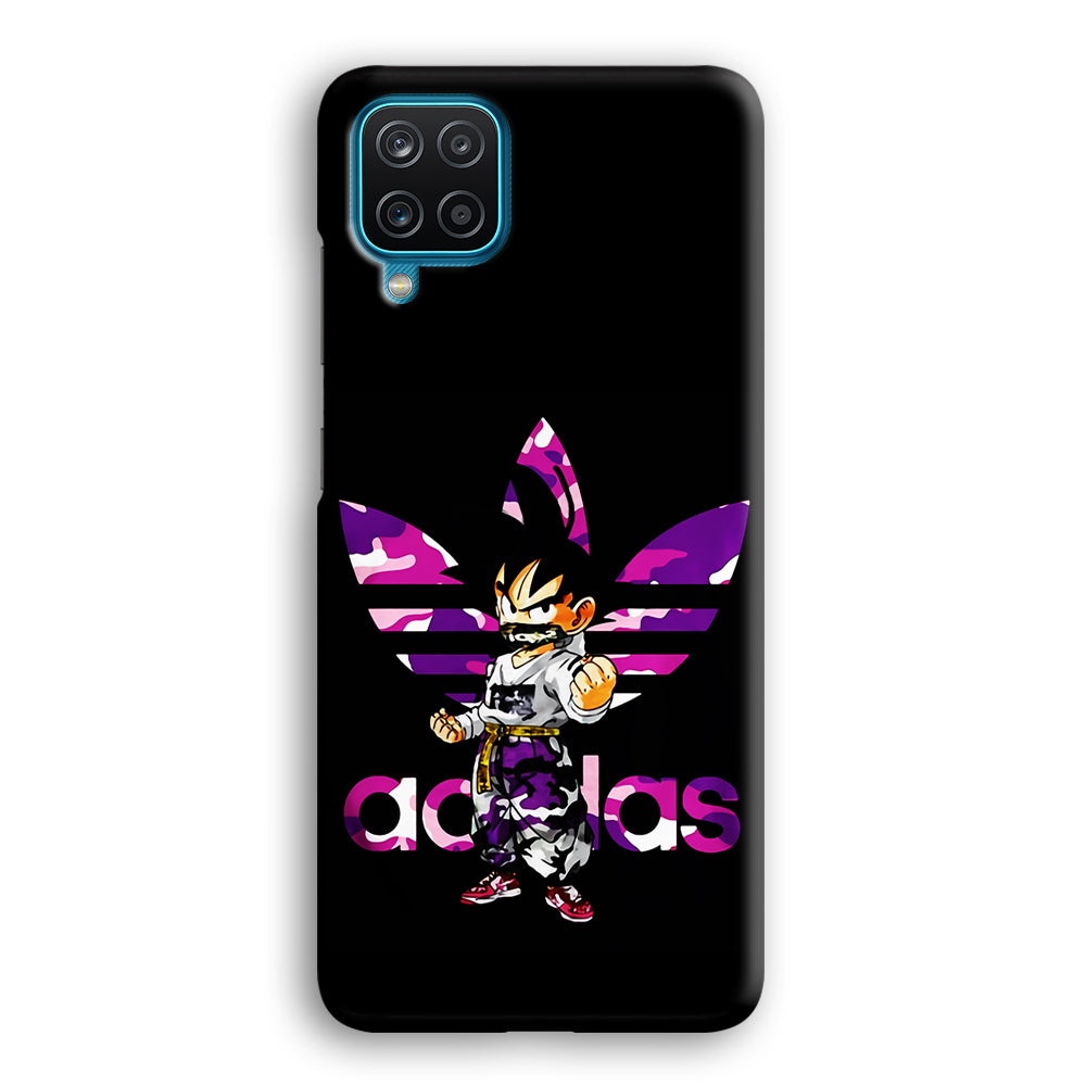 Adidas Purple Camo Son Goku Samsung Galaxy A12 Case