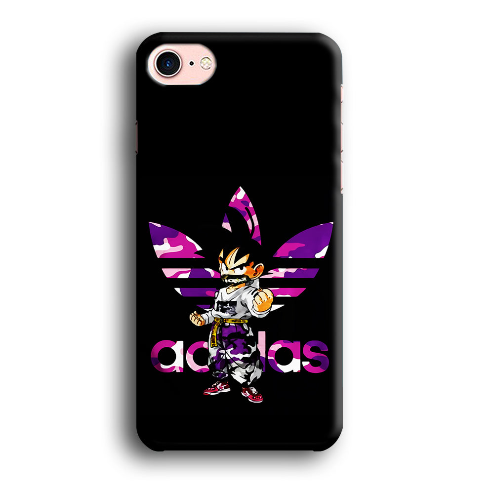 Adidas Purple Camo Son Goku iPhone SE 2020 Case