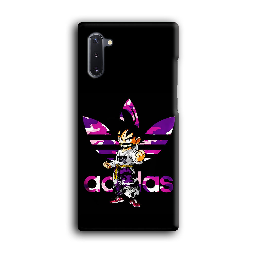 Adidas Purple Camo Son Goku Samsung Galaxy Note 10 Case