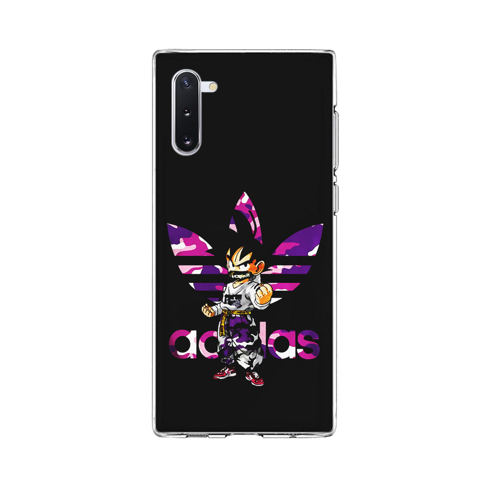 Adidas Purple Camo Son Goku Samsung Galaxy Note 10 Case