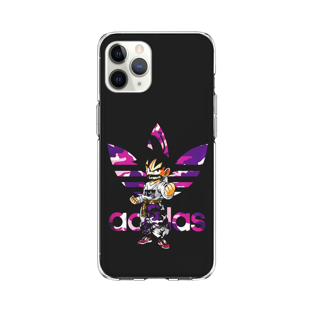 Adidas Purple Camo Son Goku iPhone 11 Pro Max Case