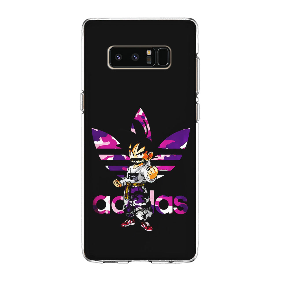 Adidas Purple Camo Son Goku Samsung Galaxy Note 8 Case