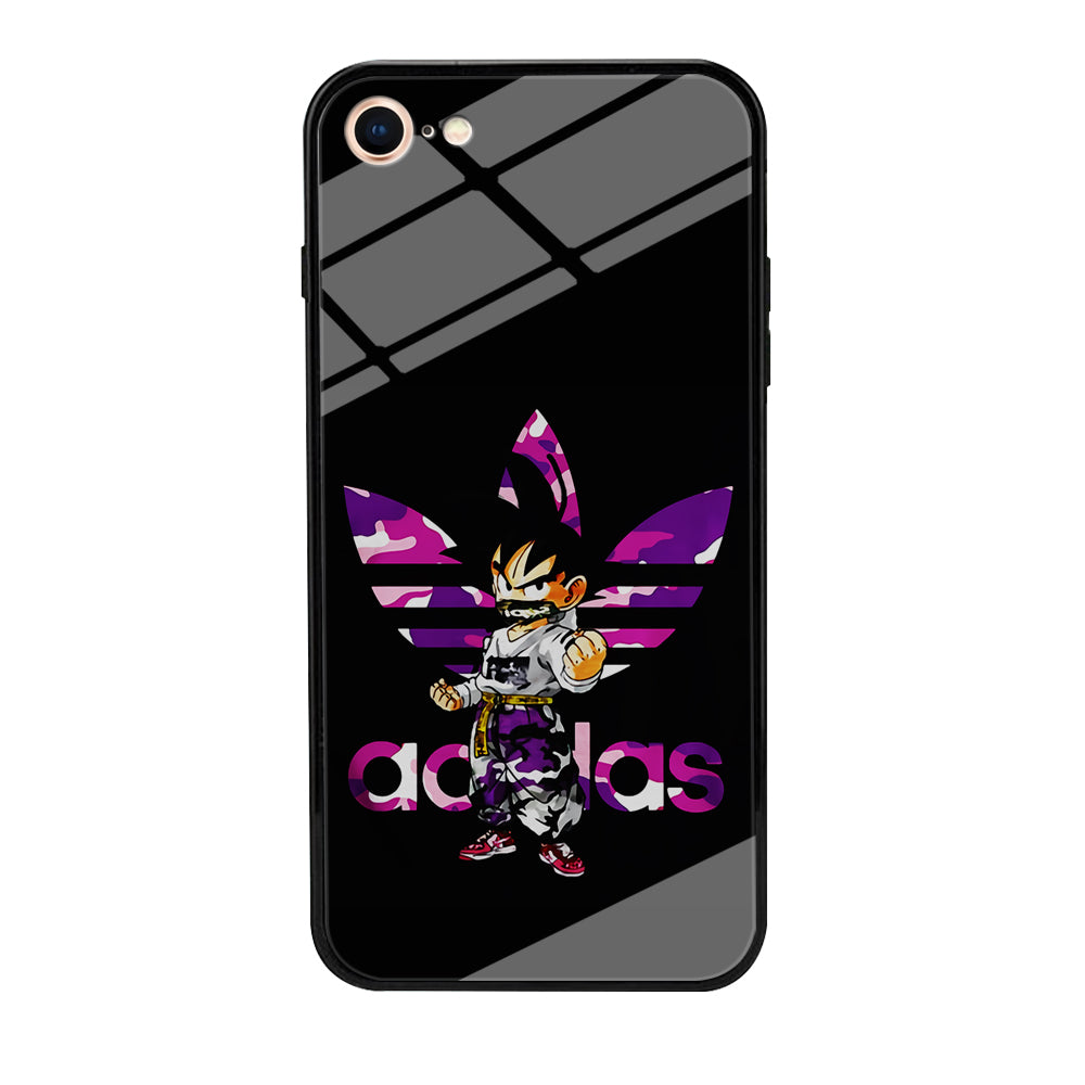 Adidas Purple Camo Son Goku iPhone 7 Case