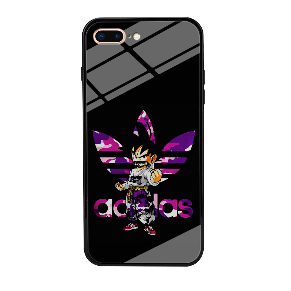 Adidas Purple Camo Son Goku iPhone 8 Plus Case