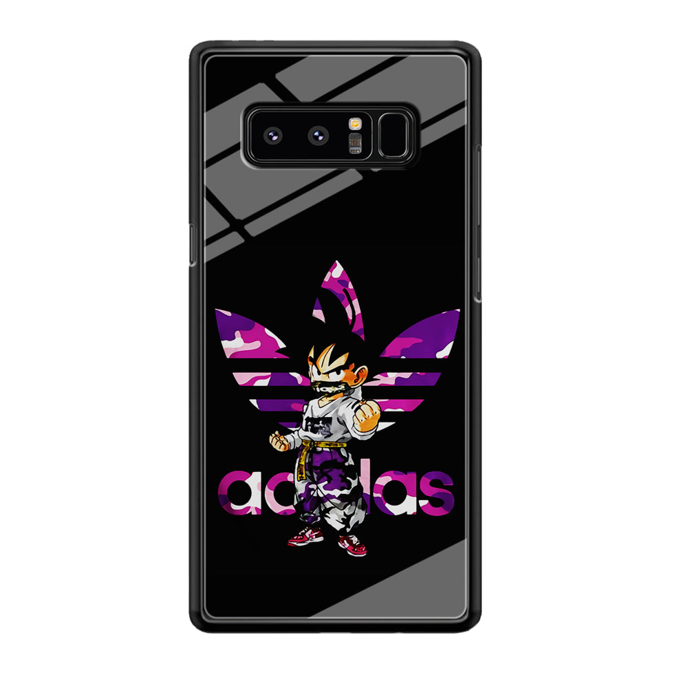 Adidas Purple Camo Son Goku Samsung Galaxy Note 8 Case