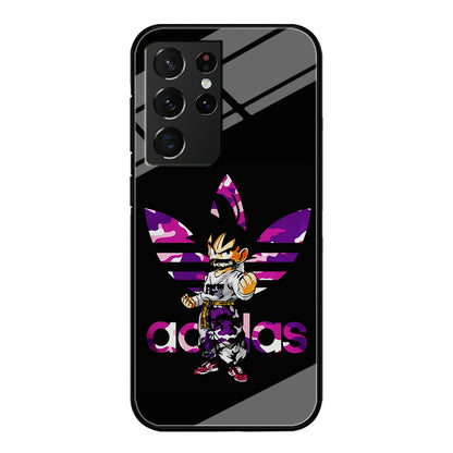 Adidas Purple Camo Son Goku Samsung Galaxy S22 Ultra Case