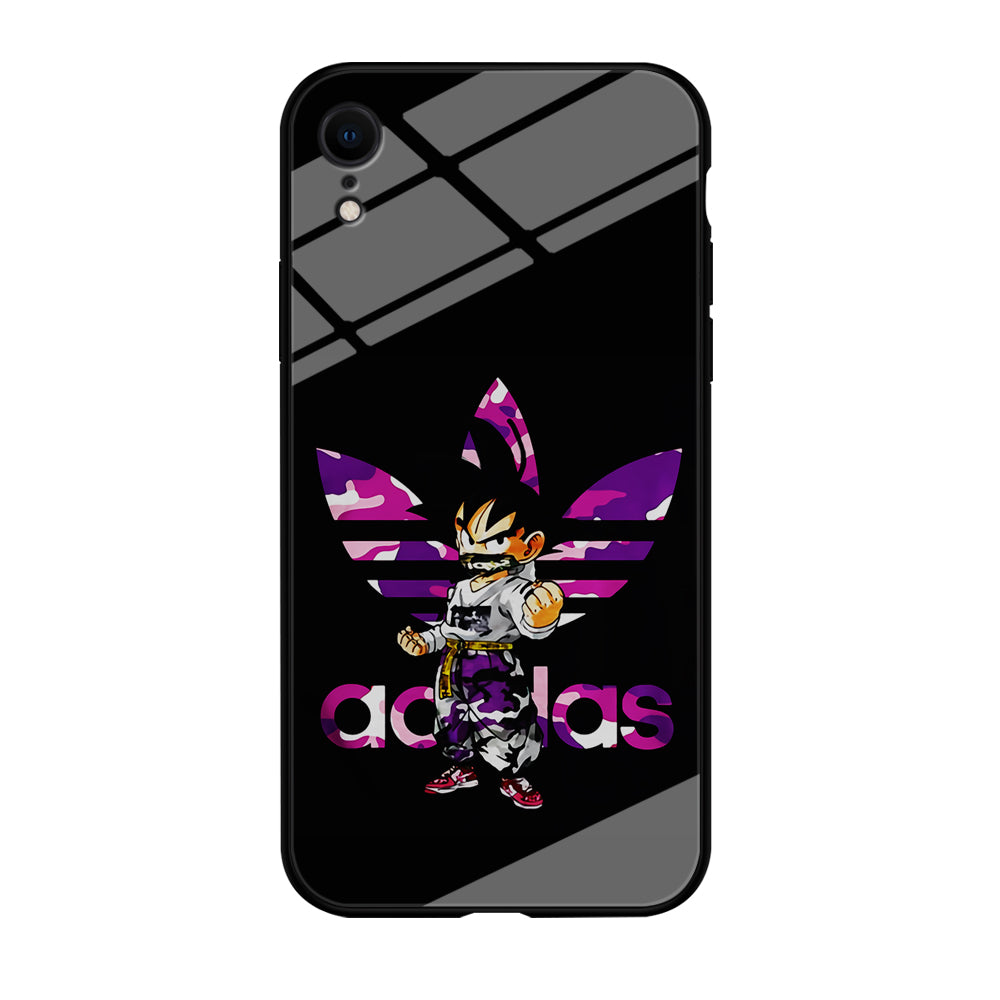 Adidas Purple Camo Son Goku iPhone XR Case