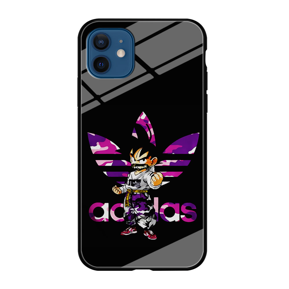 Adidas Purple Camo Son Goku iPhone 12 Mini Case