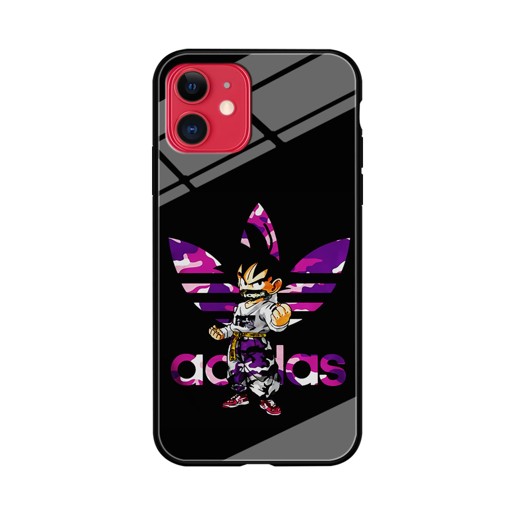 Adidas Purple Camo Son Goku iPhone 11 Case