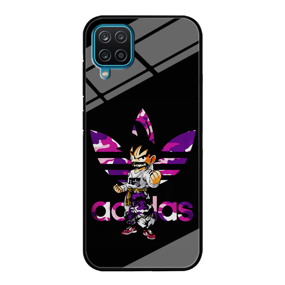 Adidas Purple Camo Son Goku Samsung Galaxy A12 Case